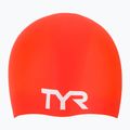 Plaukimo kepuraitė TYR Wrinkle Free Silicone bright red