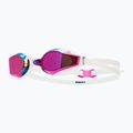 Plaukimo akiniai TYR Stealth-X Performance Mirrored pink/white