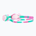 Vaikiški plaukimo akiniai TYR Swimple Tie Dye Non-Mirrored pink/mint