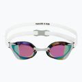 Plaukimo akiniai TYR Tracer-X RZR Mirrored white/grey 2