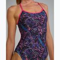 Moteriškas vientisas plaukimo kostiumėlis TYR Durafast Elite Trinityfit petunia stipple 6