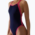 Moteriškas vientisas plaukimo kostiumėlis TYR Durafast Elite Wide Strap Openbackfit navy/pink 5