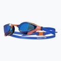 Akiniai plaukiojimui TYR Tracer-X RZR Mirrored blue/orange