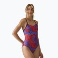Moteriškas vientisas maudymosi kostiumėlis Tyr Cutoutfit Hodori orange/purple 3