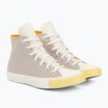 Moteriški sportiniai bateliai Converse Chuck Taylor All Star Hi papyrus/egret/amarillo 4