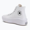 Moteriški sportbačiai Converse Chuck Taylor All Star Move Platform Leather white 3