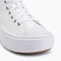 Moteriški sportbačiai Converse Chuck Taylor All Star Move Platform Leather white 7