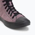 Sportbačiai Converse Chuck Taylor All Star Hi Suede Faux Fur grey/purple 7