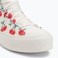 Moteriški teniso bateliai Converse Chuck Taylor All Star Lift Platform Cherries Hi egret/red/green 7