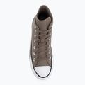 Sportbačiai Converse Chuck Taylor All Star Faux Leather Hi classic taupe/dark matter 5