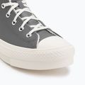 Moteriški sportbačiai Converse Chuck Taylor All Star EVA Lift Platform Leather sharkskin/warm quarry/egret 7