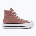 Moteriški sportbačiai Converse Chuck Taylor All Star Lift Hi light saddle/natural ivory 2