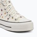 Moteriški sportbačiai Converse Chuck Taylor All Star Lift Hi erget/vintage white/black 7