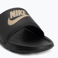 Vyriškos šlepetės Nike Victori One Slide black/metallic gold 7