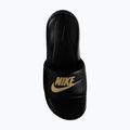Vyriškos šlepetės Nike Victori One Slide black/metallic gold 4