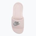 Moteriškos šlepetės Nike Victori One Slide barely rose/barely rose/metallic silver 5