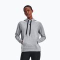 Moteriška Under Armour Rival Fleece Hb striukė su gobtuvu pilka 1356317 3