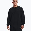 Under Armour vyriški treniruočių marškinėliai Rival Fleece Crew black 1357096