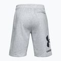 Under Armour Rival Fleece pilki vyriški treniruočių šortai 1357118 4