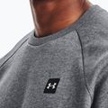 Under Armour vyriški treniruočių marškinėliai Rival Fleece Crew pilkos spalvos 1357096 3