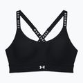 Under Armour Infinity Mid Covered fitneso liemenėlė juoda 1363353 3