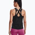 Under Armour Fly By juoda moteriška bėgimo liemenėlė 1361394-001 2