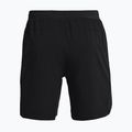 Under Armour Launch Sw 7 vyrų bėgimo šortai juodi 1361493-001 7