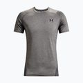 Vyriški Under Armour HeatGear Armour Fitted pilki treniruočių marškinėliai 1361683 5