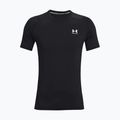 Under Armour HeatGear Armour Fitted vyriški treniruočių marškinėliai juodi 1361683 5