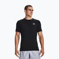 Under Armour HeatGear Armour Fitted vyriški treniruočių marškinėliai juodi 1361683