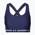 Under Armour Crossback Mid fitneso liemenėlė tamsiai mėlyna 1361034