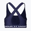 Under Armour Crossback Mid fitneso liemenėlė tamsiai mėlyna 1361034 2
