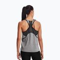 Moteriška treniruočių liemenėlė Under Armour UA Knockout Mesh Back Tank graphite 1360831 3