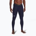 Moteriškos treniruočių tamprės Under Armour HeatGear midnight navy/white