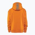 Vyriškas džemperis ThirtyTwo Double Tech Hoodie grey/orange 2