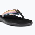 Moteriškos šlepetės per pirštą Teva Voya Flip antiguous black multi 7
