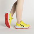 Moteriški bėgimo batai HOKA Carbon X 2 evening primrose/fiesta 2