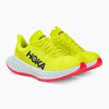 Moteriški bėgimo batai HOKA Carbon X 2 evening primrose/fiesta 5