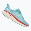 Moteriški bėgimo bateliai HOKA Clifton 8 Wide aquarelle/eggshell blue 7