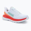 Moteriški bėgimo bateliai HOKA Mach 4 white/fiesta