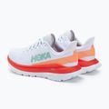 Moteriški bėgimo bateliai HOKA Mach 4 white/fiesta 3