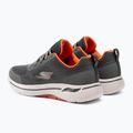 Vyriški batai SKECHERS Go Walk Arch Fit Idyllic charcoal/white/orange 3