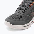 Vyriški batai SKECHERS Go Walk Arch Fit Idyllic charcoal/white/orange 8