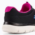 Moteriški treniruočių bateliai SKECHERS Summits black/hot pink 9