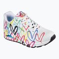 Moteriški batai SKECHERS JGoldcrown Uno Spread The Love white/multicolor 8