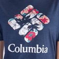 Columbia Bluebird Day Relaxed moteriški trekingo marškinėliai tamsiai mėlyni 1934002 3