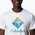 Columbia Zero Ice Cirro vyriški trekingo marškinėliai white 1990463 2