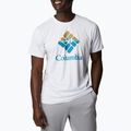 Columbia Zero Ice Cirro vyriški trekingo marškinėliai white 1990463 5