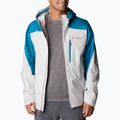 Columbia vyriška striukė nuo lietaus Titan Pass 2.5L Shell blue-grey 1888941 4