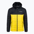 Columbia Powder Lite Hooded vyriška pūkinė striukė juoda/geltona 1693931 6